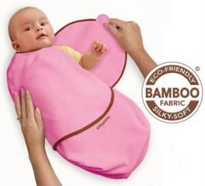 Image for Swaddle Me Bamboo Raspberry Small.