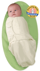 Image for Swaddle Me Oganic Cotton Ivory Small.