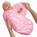 Image for Swaddle Me Microfleece Pink Small.