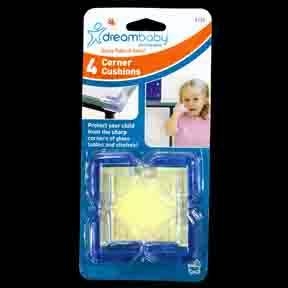 Image for Corner Cushions Clear - 4's.