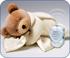 Image for Slumber Bear Plus Cream (5 buttons to play melodies or record).