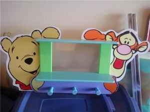 Image for Pooh Coat Hanger.
