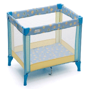 Image for Travel Cot Lollipop Blue.
