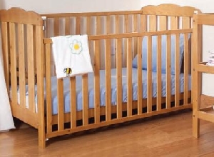 Image for Kerry Cot Bed in Counrty Pine.