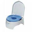 Image for All in One Potty and Step Stool Blue.