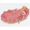 Dolls Moses Basket White B/A image.