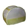pop Up Travel Bassinette in Lime and Lemon image.