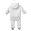 Fluffy Snugsuit - Polka 0-6 mths image.