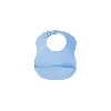 Bibbity Rinse and Roll Bib - Blue image.
