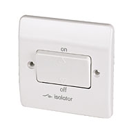 Image for MK 10A 3 Pole Fan Isolator Sw.