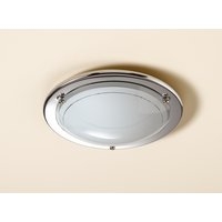 Image for Chrome Circular Ceiling Light.