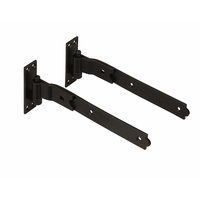 Image for Gate Hinge Packs Black 50 x 470 x 165mm 1Pr.