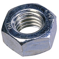 Image for Hex Nuts BZP M12 Pack of 100.