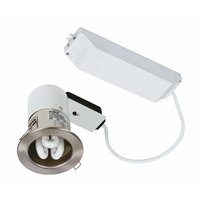 Image for Lytlec Fixed G24Q 4-Pin Brushed Chrome Fire Rated Downlight.