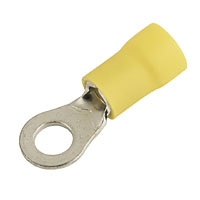 Image for Crimp Yellow Ring 6mm Pack of 100.