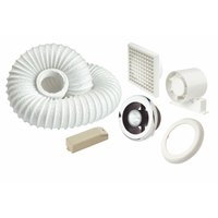 Image for Manrose Shower Light &amp; Extractor Fan Kit 100mm.