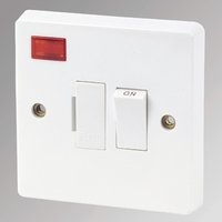 Image for Crabtree Anti-Microbial 13A DP Sw FCU+ Neon.