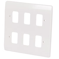 Image for 6G Module White Front Plate.
