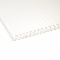 Image for Ariel Corotherm Fivewall Polycarbonate Sheet Clear 980 x 25 x 3000mm Pk5.