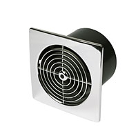 Image for Manrose Axial 25W Kitchen Fan+Timer.