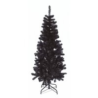 Image for 5ft 6in Black Artificial Christmas Tree.