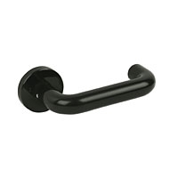 Image for Steel Core Lever on Rose Jet Black 23mm.