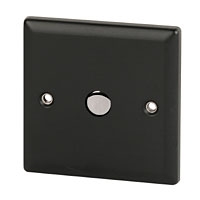 Image for Volex 1G 1W 500W Touch Dimmer MB Angled Edge.