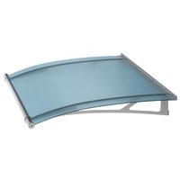 Image for Lightline Door Canopy Frosted Blue 1500 x 950mm.