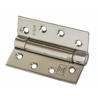 Image for Adjustable Self Closing Hinge Polished SS 102 x 76mm Pack of 2.