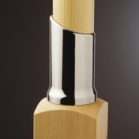 Image for Richard Burbidge Fusion Stair Parts Br Nickel Eff Newel Base Connector.