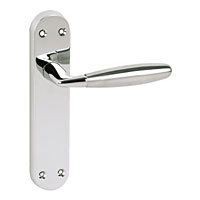 Image for Twin Tone Lever Latch On Plate.