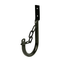 Image for Large Lockable Hook &amp; Chain Black 250mm.