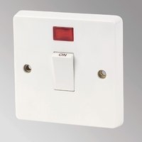 Image for Crabtree Anti-Microbial 20A DP Sw + Neon.