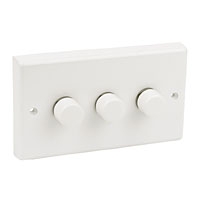 Image for Dimmer Switch 3G 2W 3 x 250VA.