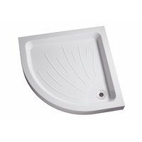 Image for Mira Flight Acrylic Capped Stone Resin Curved Shower Tray 1400 x 800mm LH.