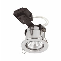 Image for Linolite:Sylvania Adjustable MR16 Polished Chrome Fire Rated Downlight.