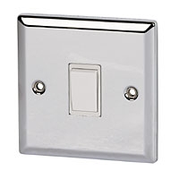 Image for Volex 10A 1G 2W Sw Wht Ins PC Angled.