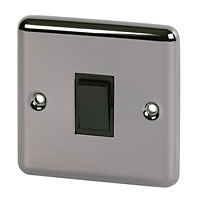 Image for Volex 10AX Intermediate Sw Blk Ins BN Round Edge.