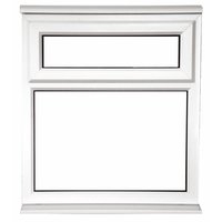 Image for uPVC Window Type TF Clear 620 x 1200mm.
