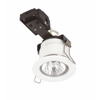 Image for Linolite:Sylvania Fixed GU10 White Fire Rated Downlight.