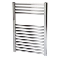 Image for Kudox Flat Chrome Towel Radiator 500 x 700mm 210W 717Btu.