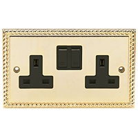 Image for 2G Sw Skt Georgian Brass.