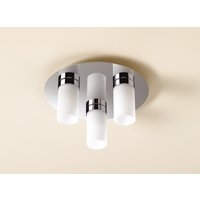 Image for Ice Fixed Triple Ceiling Light Bathroom Light Fitting.