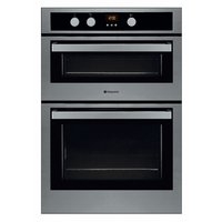 Image for Hotpoint Stainless Steel Double Built-In Electric Fan Oven 960 x 660mm.