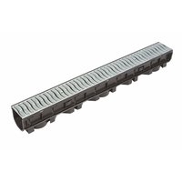 Image for FloDrain Channel Drain &amp; Galvanised Grate 1m.