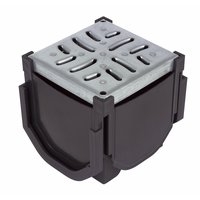 Image for FloDrain Galvanised Quad Connector.