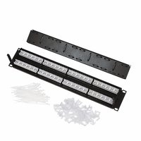 Image for Patch Panel &amp; Rear Cable Management 48 Port.