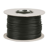 Image for 6491X 1.5mm Conduit Wiring Cable Black 100m.