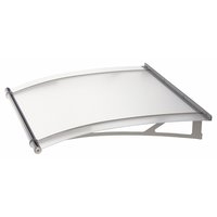 Image for Lightline Door Canopy Frosted White 1500 x 950mm.