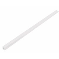 Image for D Line Quadrant Trunking White 10 x 22 x 22mm 2m Pack of 10.